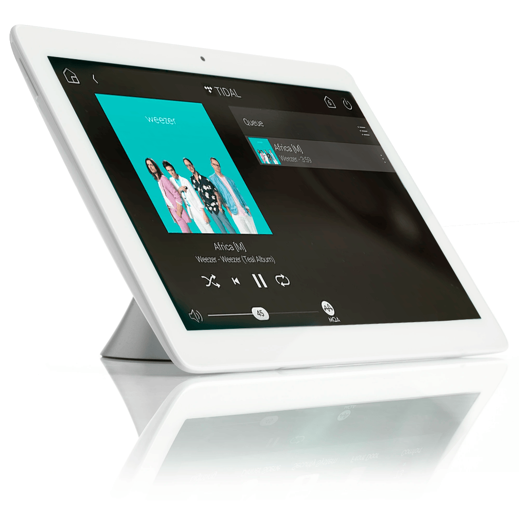 control4 device with tidal interface